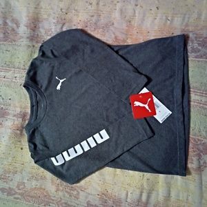 ♥️Sold ...PUMA gray t-shirt for boy